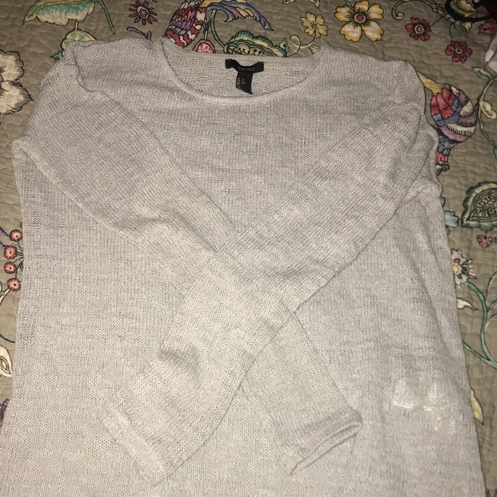 Light gray sweater